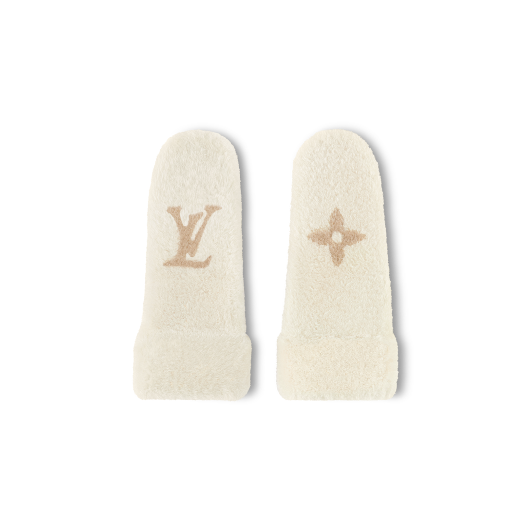 LOUIS VUITTON ミトン・モノグラム シアリング / M92613 Monogram Shearling Mitts S00 - Women - Accessories | LOUIS